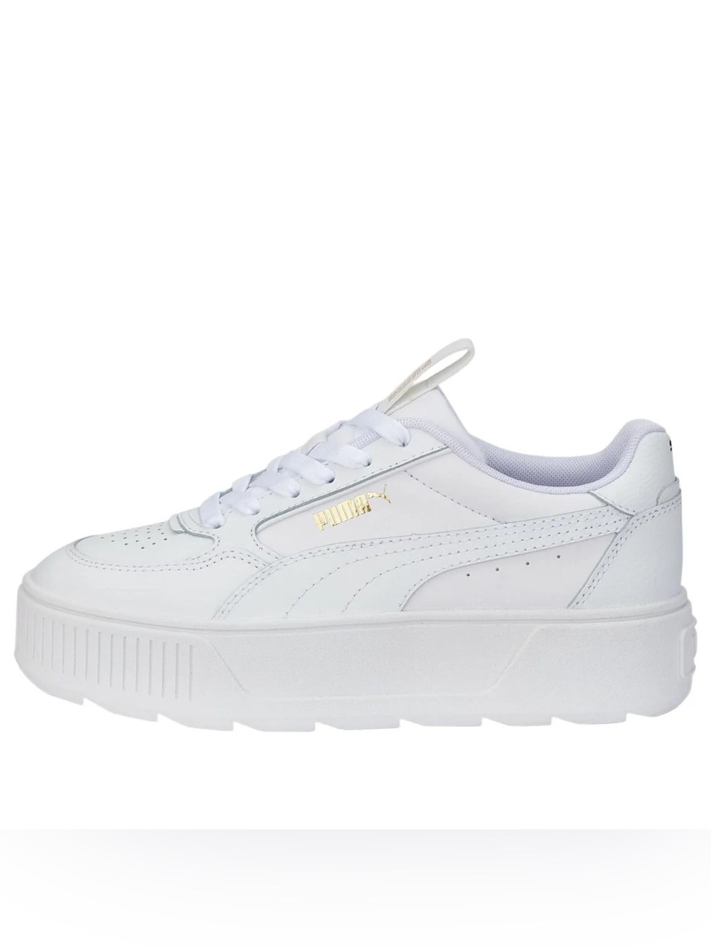Puma White Karmen Rebelle Sneakers Size 9 US